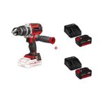 Einhell TP-CD 18/60 Li-ı Bl Solo Akülü Darbeli Vidalama + 2 x 4Ah Starter Kit Akü