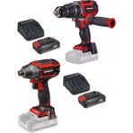 Einhell Tp-Cd 18/70 Li-İ Bl Matkap Tp-Ci 18/220 Li Bl Vidalama 2X2.5ah Kömürsüz Darbeli Set
