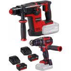 Einhell Tp-Hd 18/26 Li Bl Akülü Pnömatik Matkap Tp-Cd 18/70 Li-İ Bl Matkap 2X4.0ah Akülü Kömürsüz Set