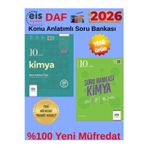 Eis Yayınları 2026 10.Sınıf Kimya Soru Bankası+Ders Anlatım Föyü %100 Yeni+Kalem