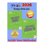 Eis Yayınları 2026 10.Sınıf Tarih-Coğrafya %100 Yeni Müfredat Soru Bankası+Android Kalem