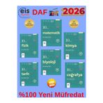 Eis Yayınları 2026 Daf 10.Sınıf (M-F-K-B-T-C)6 Kitap Ders Anlatım Föyü(Konu Anlatım)+Kalem