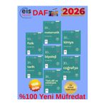 Eis Yayınları 2026 Daf 10.Sınıf Mat-Fizik-Kimya-Biyoloji-Tarih-Coğ-Edb.Ders Anlatım Föyü+Kalem