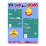 Eis Yayınları 2026 Daf 10.Sınıf Matematik-Fizik Ders Anlatım Föyü(Konu Anlatım)+Kalem