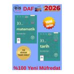 Eis Yayınları 2026 Daf 10.Sınıf Matematik-Tarih Ders Anlatım Föyü(Konu Anlatım)+Kalem