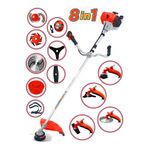 Eisenn Alman 8 In 1 Ets-20 Yan Tipi Benzinli Ot Çalı Tırpanı Çim Biçme Makinesi Tırpan Canavar Baslik