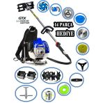 Eisenn Alman Dual Rider 52 Pro Sırt Tırpan+ Akrobat Çapalama + Toprak Eşeleme 14 Parça Full Set