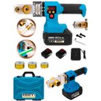 Eisenn Alman Tekno 2000 VF Kömürsüz Motor Pprc Plastik Boru Kaynak Makinesi Seti