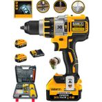 Eisenn Alman Yellow 24 V4 Ah Orginal 13 mm Metal Mandren Brushless Motor Akülü Darbeli Matkap