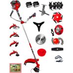 EISENN Eısenn German ET-900 15 PCS FUL Set Yan Tipi Benzinli Tırpan+Toprak Eşeleme +Akrobat Çapa Roket Başlık