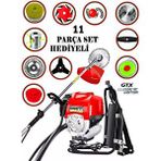 eısenn Eisenn German Rbx-11 Vortex Sırt Tipi Benzinli Ot Çalı Çim Biçme Tırpanı+ Efsane Set Halı Yıkamalı