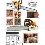 Eisenn German Prosaw Ms 8800 Benzinli Ağaç Motoru Odun Kesim Hızar Bıçkı Budama Makinesi