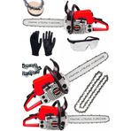 Eisenn Germany Technology X-prosaw 7400 6.4 Hp Ağaç Dal Odun Kesim Bıçkı Hızar Motoru Hediyeli
