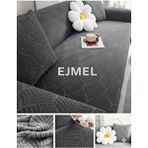 Ejmel Jakar Koltuk Örtüsü Çekyat Kılıfı Kanepe Örtüsü 3lü Esnek Lastikli Kaliteli Leke Tutmaz - 180 x 220 cm - Siyah