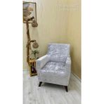 Ejmel Kadife Lastikli Koltuk Örtüsü Kanepe Kılıfı Çekyat Örtüsü Esnek - 60 x 90 cm - Açık Gri