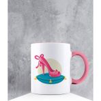 Ejoya 87437 Özel Tasarım Pembe Kupa Bardak