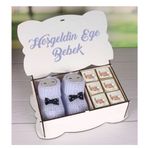 Ejoya 89229 Kişiye Özel Nazarlı Hoşgeldin Bebek Hediye Seti