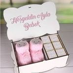 Ejoya 89285 Kişiye Özel Nazarlı Hoşgeldin Bebek Hediye Seti