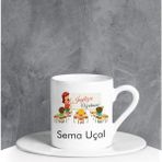 Ejoya 90693 Kişiye Özel Ingilizce Öğretmeni Türk Kahvesi Fincanı