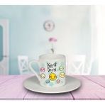 Ejoya Keyif Şeysi Türk Kahvesi Fincanı 80908 - Karışık İşleme