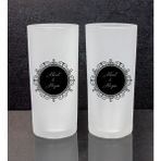 Ejoya Kişiye Özel 2'li Rakı Bardağı 111412 - Siyah