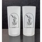 Ejoya Kişiye Özel 2'li Rakı Bardağı 111476 - Siyah