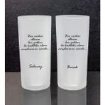 Ejoya Kişiye Özel 2'li Rakı Bardağı 111511 - Siyah