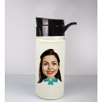 Ejoya Kişiye Özel Koruma Kılıflı Cam Matara 94285