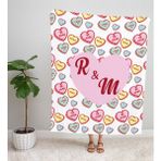 Ejoya Sevgililer Gününe Özel Harfli Tv Battaniyesi 93730 - 100 x 150 cm - Pembe