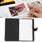 Ejoyous Fujifilm Instax Mini için 96 Cep Fotoğraf Albümü 11 8 9 7s 25 70 90, Mini Fotoğraf Kartı Bağlayıcı Fotoğraf Kılıfları, Küçük Fotoğraf Albümü Fotoğraf Kartı Tutacağı 3 inç Fotoğraf için, Kız Arkadaşınız ve Erkek Arkadaşınız İçin Hediye (Siyah)