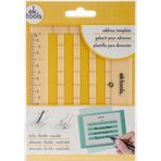 EK Success 54-02009 Ek Tools zarflar için adres şablonu, geçerli değil, çok renkli, 15,87 x 11,43 x 0,25 cm