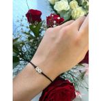 Eka Tasarım 925 Ayar Gümüş Sonsuzluk Bilekliği ( Sevgili/Arkadaş)