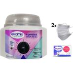 Ekamix Konserve ve Kalıp Sir Ağda Makinası + X2 Maske + Kimlik Koruyucu