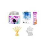 Ekamix Kuaf Konserve Sir Ağda Seti 800 Mavi Pudralı