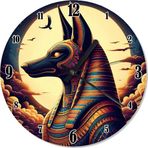 Ekart Anubis Şekilli Duvar Saati