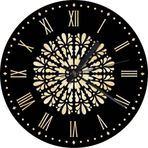 ekart Çiçek Desenli Analog Duvar Saati