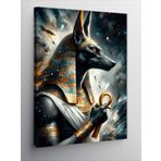 Ekart Kanvas Tablo Anubis Ve Ankh