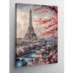 Ekart Kanvas Tablo Paris Eyfel Kulesi