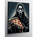Ekart Kanvas Tablo Pizza Korku Maskesi