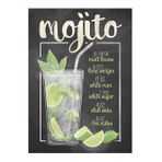 Ekart Mojito Kokteyl Mdf poster 35 cm x 50 cm