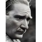 Ekart Mustafa Kemal Atatürk Hediyelik Ahşap Tablo 35 cm x 50 cm