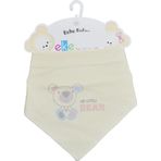 Ekebaby Penye Baskılı Fular Önlük 11984 Açık Sarı