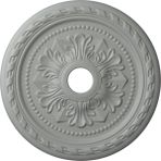 Ekena Millwork CM23PM 23 5/8-inç OD X 3 5/8 inç ID X 1 5/8 inç P Palmetto Ceiling madalyon