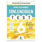 Eker 6.Sınıf Dinlendiren Test ( Din Kül.) - Eker Test Yayınları