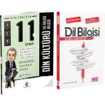 Eker Test Yayınları 11.Sınıf Din Kültürü Dinlendiren Konu Anlatımlı Soru ve Dil Bilgisi Seti 2 Kitap