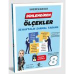 Eker Test Yayınları 8. Sınıf Dinlendiren Ölçekler 36 Hafta LGS Hazırlık Kitabı