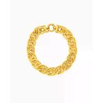 Ekici Gold 22 Ayar Çift Sıra Kral Bileklik