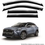 EKİCİLER TOYOTA COROLLA CROSS 2020 SONRASI CROSS KROMLU CAM RÜZGARLIĞI