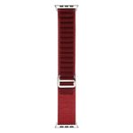 Ekılıf IOS Watch BAND-74 Koyu Kırmızı 40 mm Uyumlu Hasır Kordon