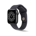Ekılıf IOS Watch KRD-37 Gri 40 mm Uyumlu Silikon Kordon